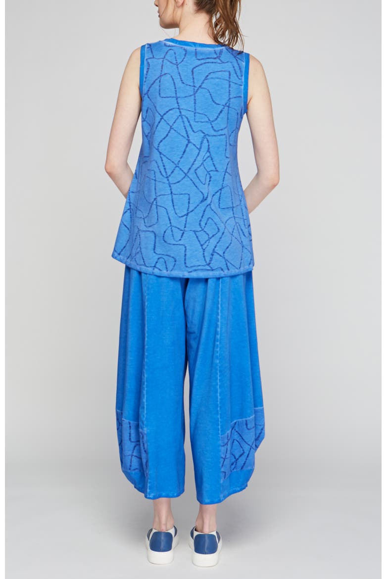 Ryder Devore Cotton Jersey Top, Alternate, color, Blue