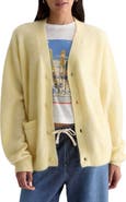 AG Josiah Mohair & Wool Blend Cardigan