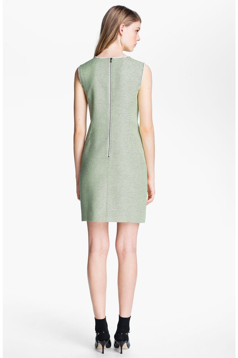 Modern Weave Shift Dress (Nordstrom Exclusive), Alternate, color, GREEN MULTI