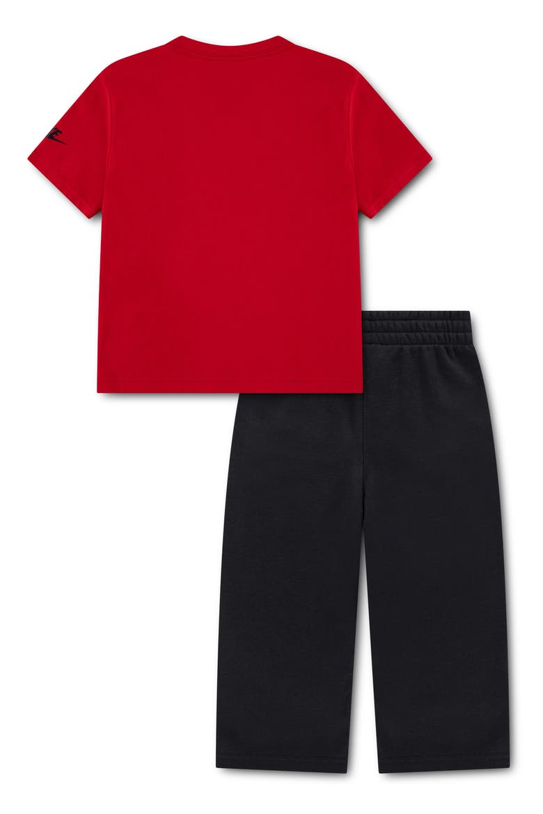 Kids' Graphic T-Shirt & Joggers Set, Alternate, color, BLACK