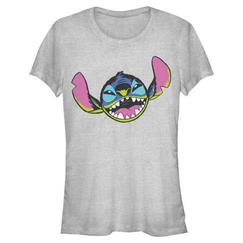 Junior's Leroy Evil Face Short Sleeve Graphic T-Shirt
