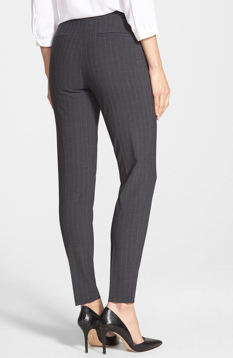 Halogen<sup>®</sup> 'Taylor' Stretch Pinstripe Suiting Pants, Alternate, color, 