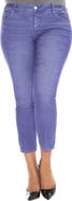 SLINK Jeans Stretch Corduroy Cropped Skinny Pants