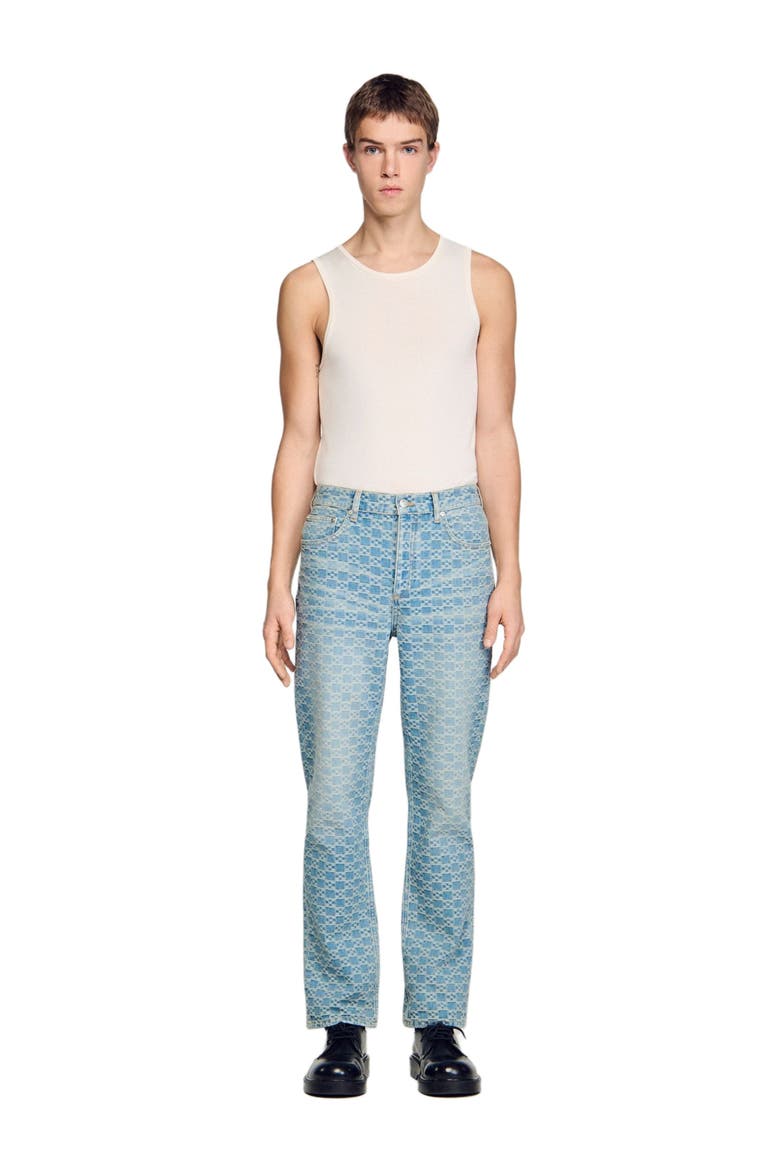 Regular-fit Square Cross jeans, Alternate, color, Sky blue