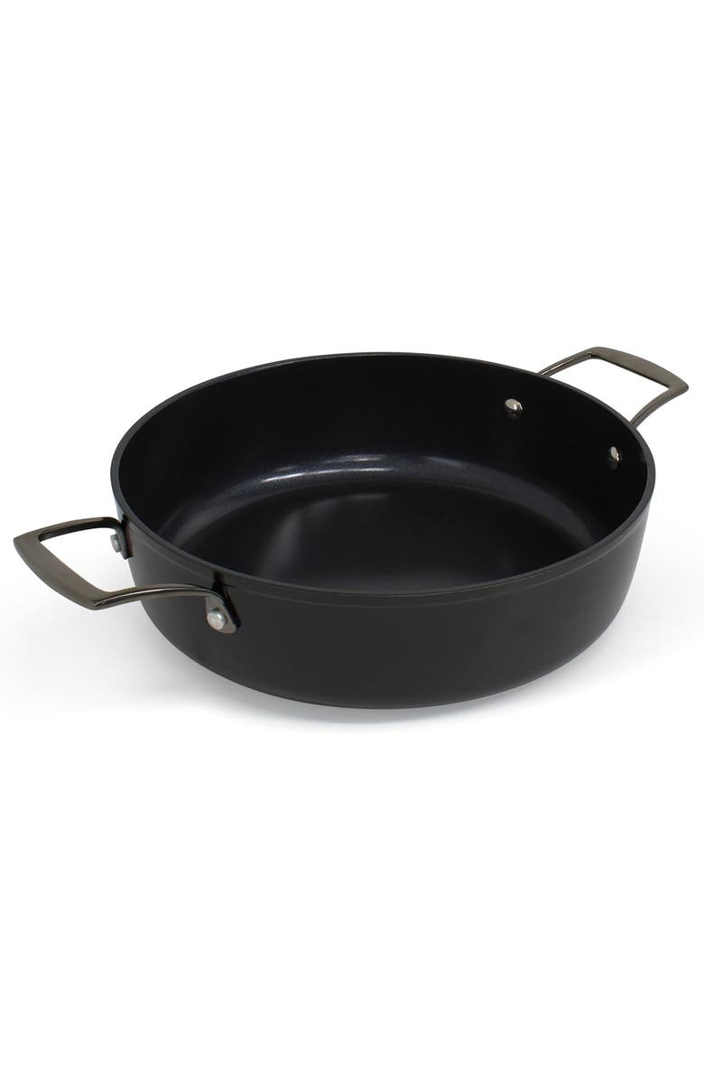 Blu. 11 inch Saute Pan with Lid, Alternate, color, Black
