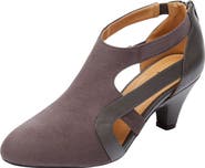 Comfortview The Sage Suede-Like Shootie Pump