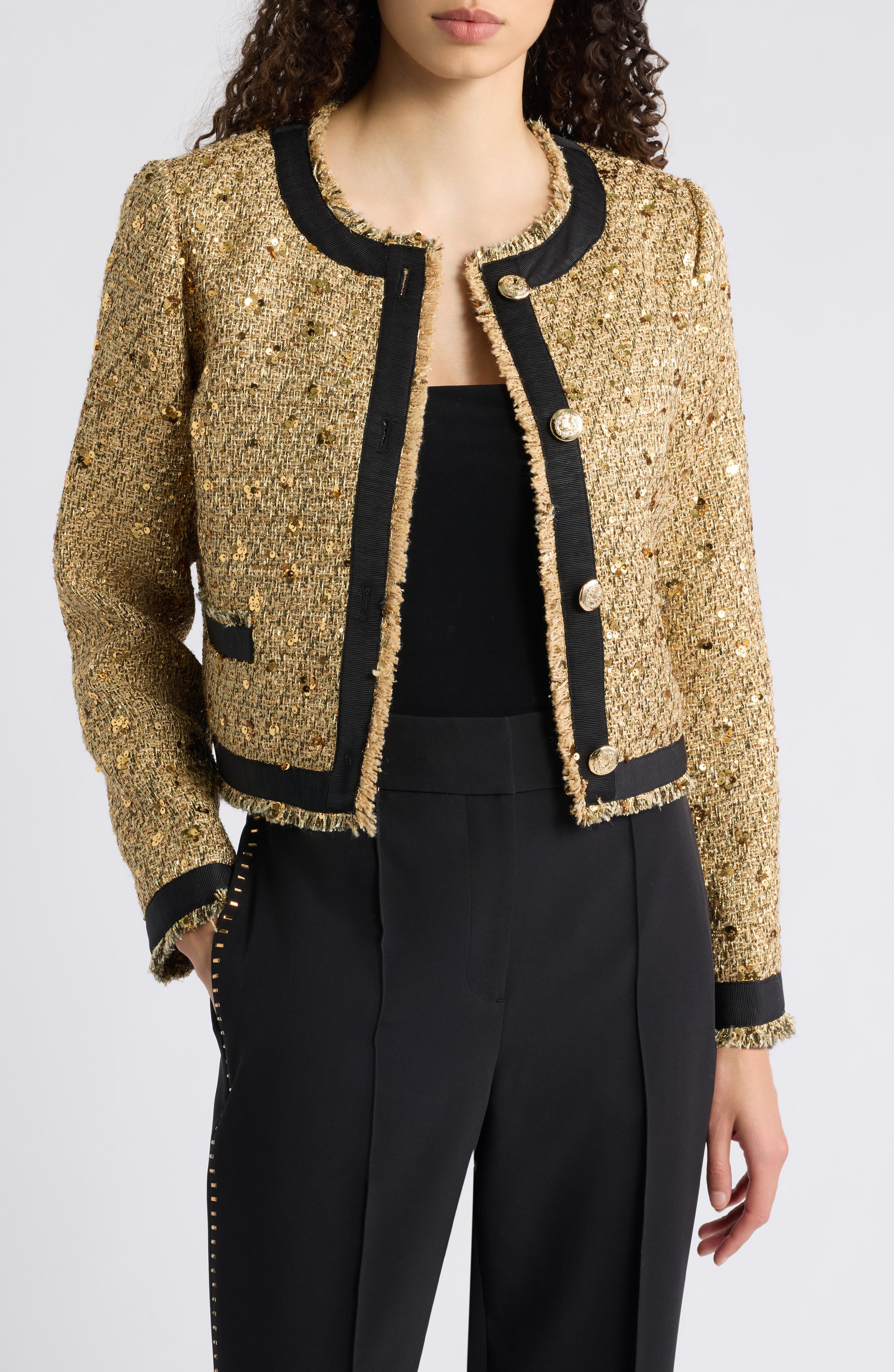 selected GOLD SEQUINS