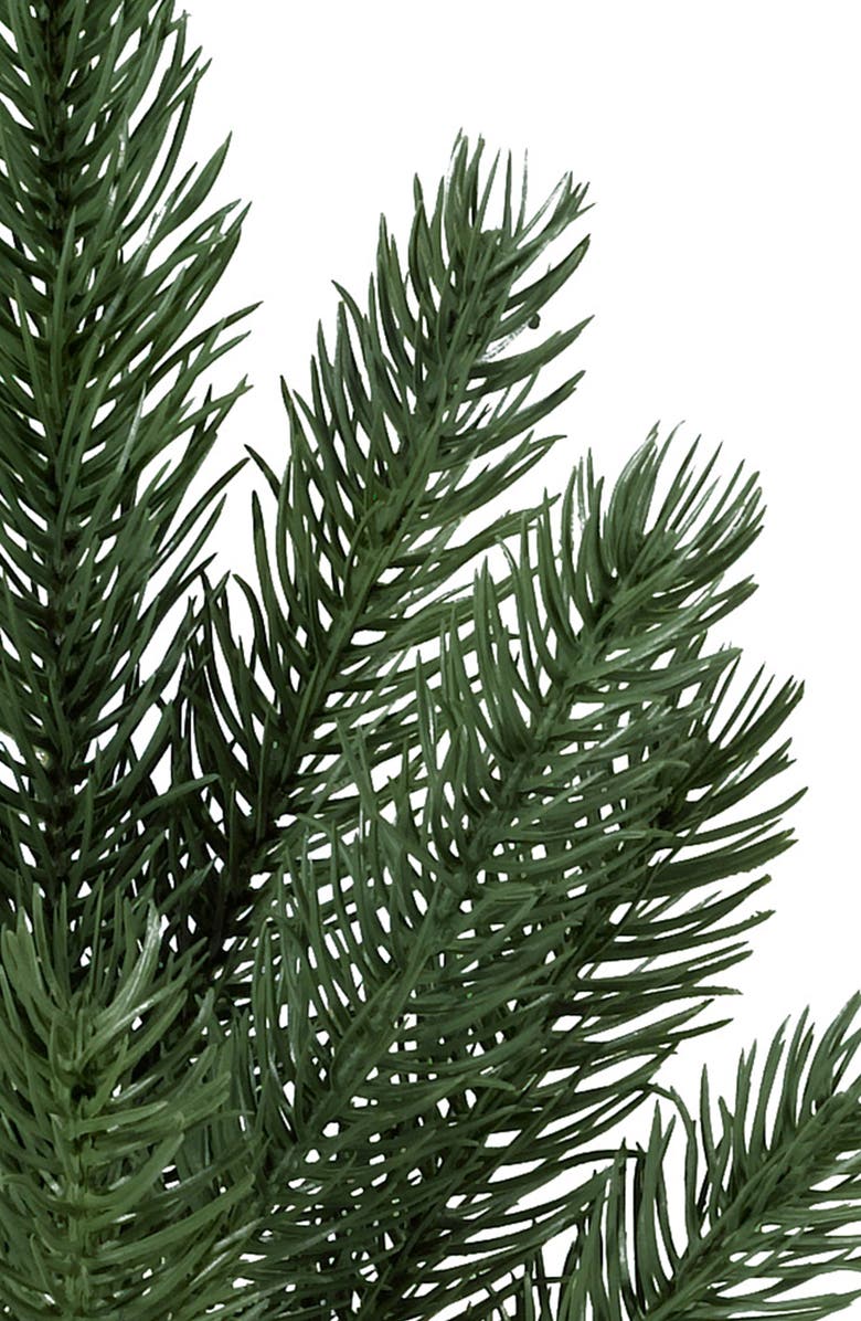 Balsam Hill Vermont White Spruce Pre-Lit Artificial Tree, Alternate, color, Led Clear