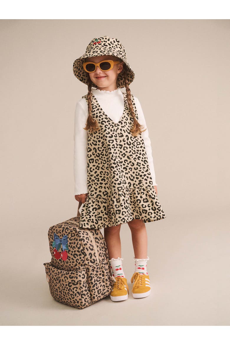 Leopard Frill Dress, Alternate, color, Animal
