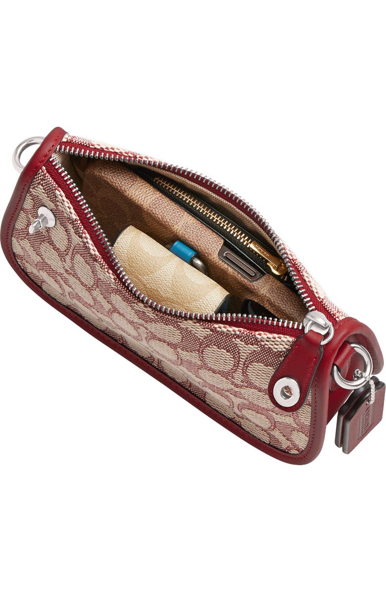 COACH Originals Monogram Canvas Jacquard Shoulder Bag, Alternate, color,