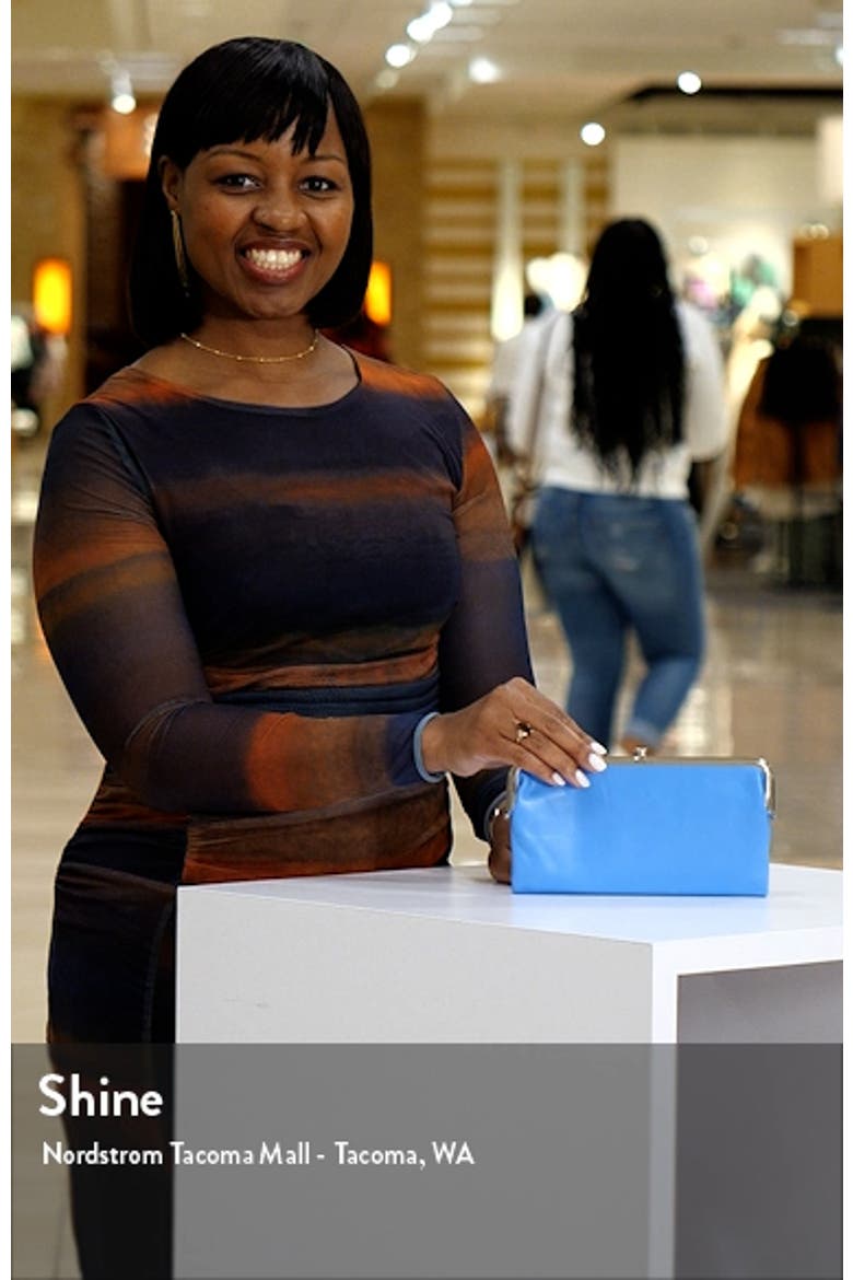 Lauren Leather Double Frame Clutch video