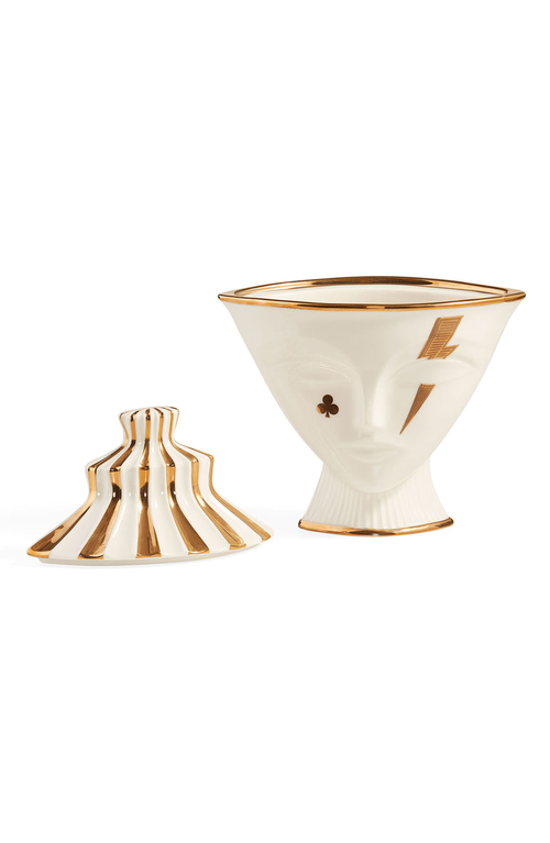 Jonathan Adler Gilded Giuliette Box In Multi