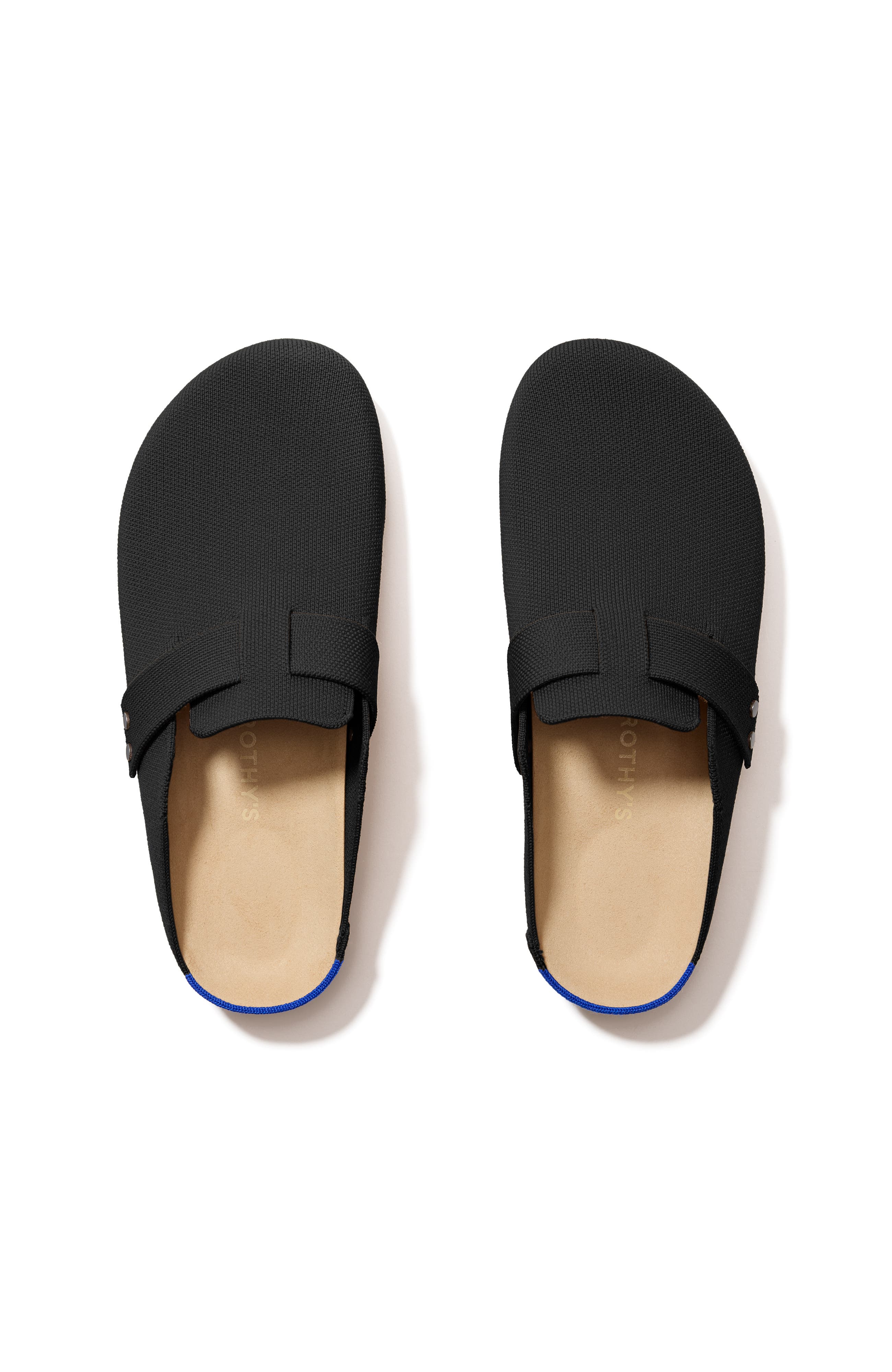 Rothy's The Men's Clog, Alternate, color, Soft Black