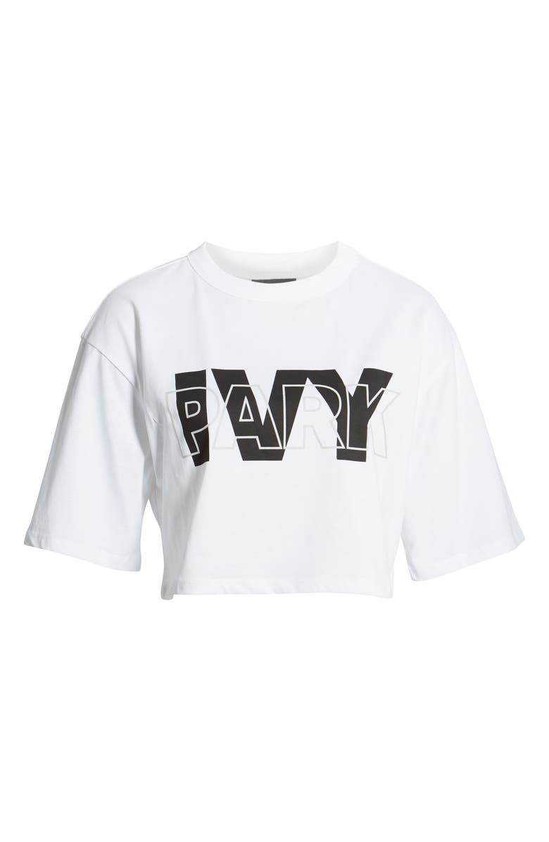 IVY PARK<sup>®</sup> Layer Logo Crop Tee, Alternate, color, 