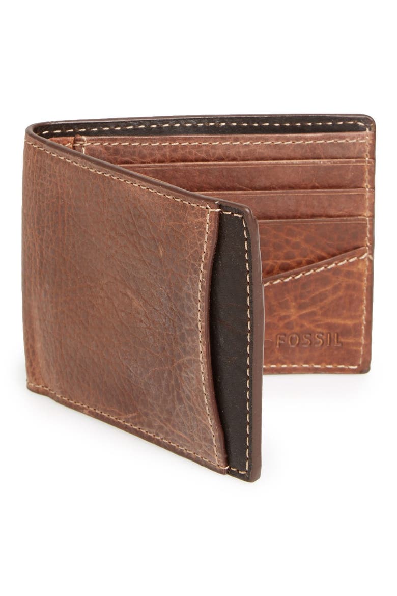 'Reynolds' Wallet, Main, color, DARK BROWN