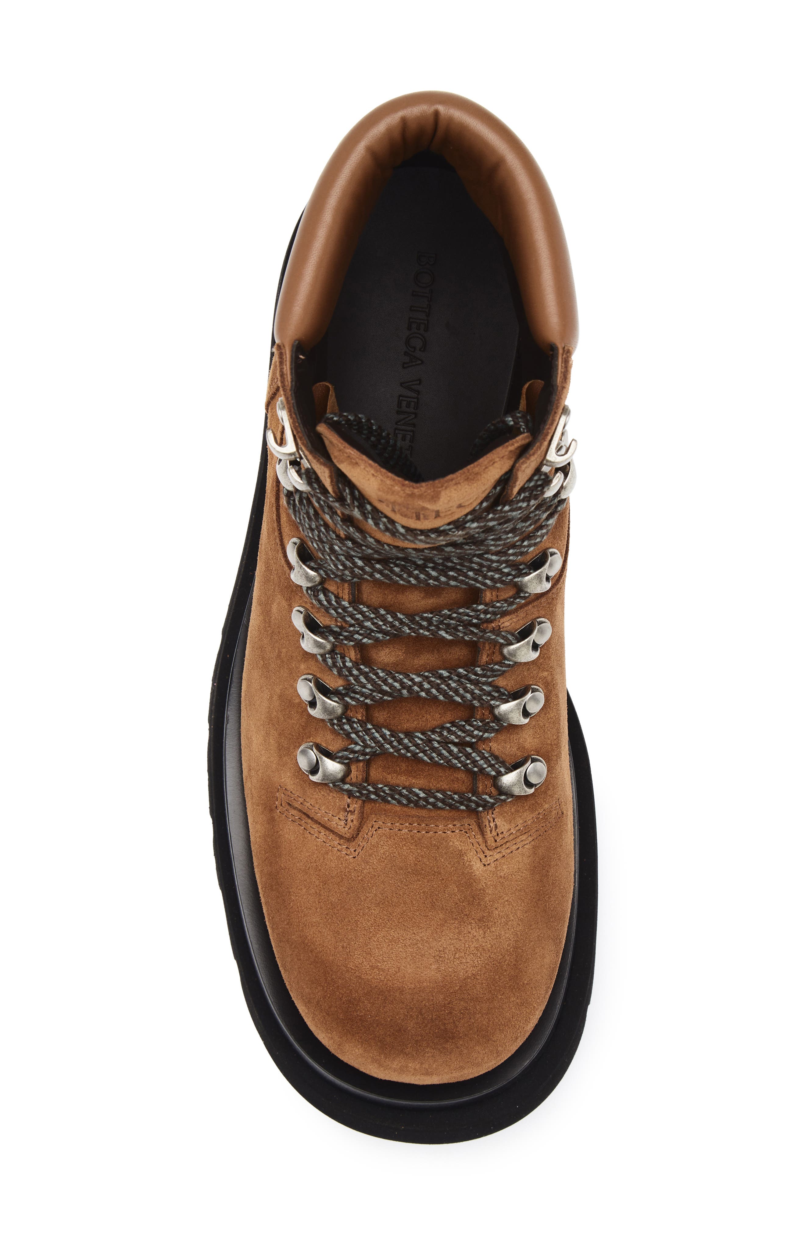 Bottega Veneta Boston Hiking Boot, Alternate, color, 7665 Caramel