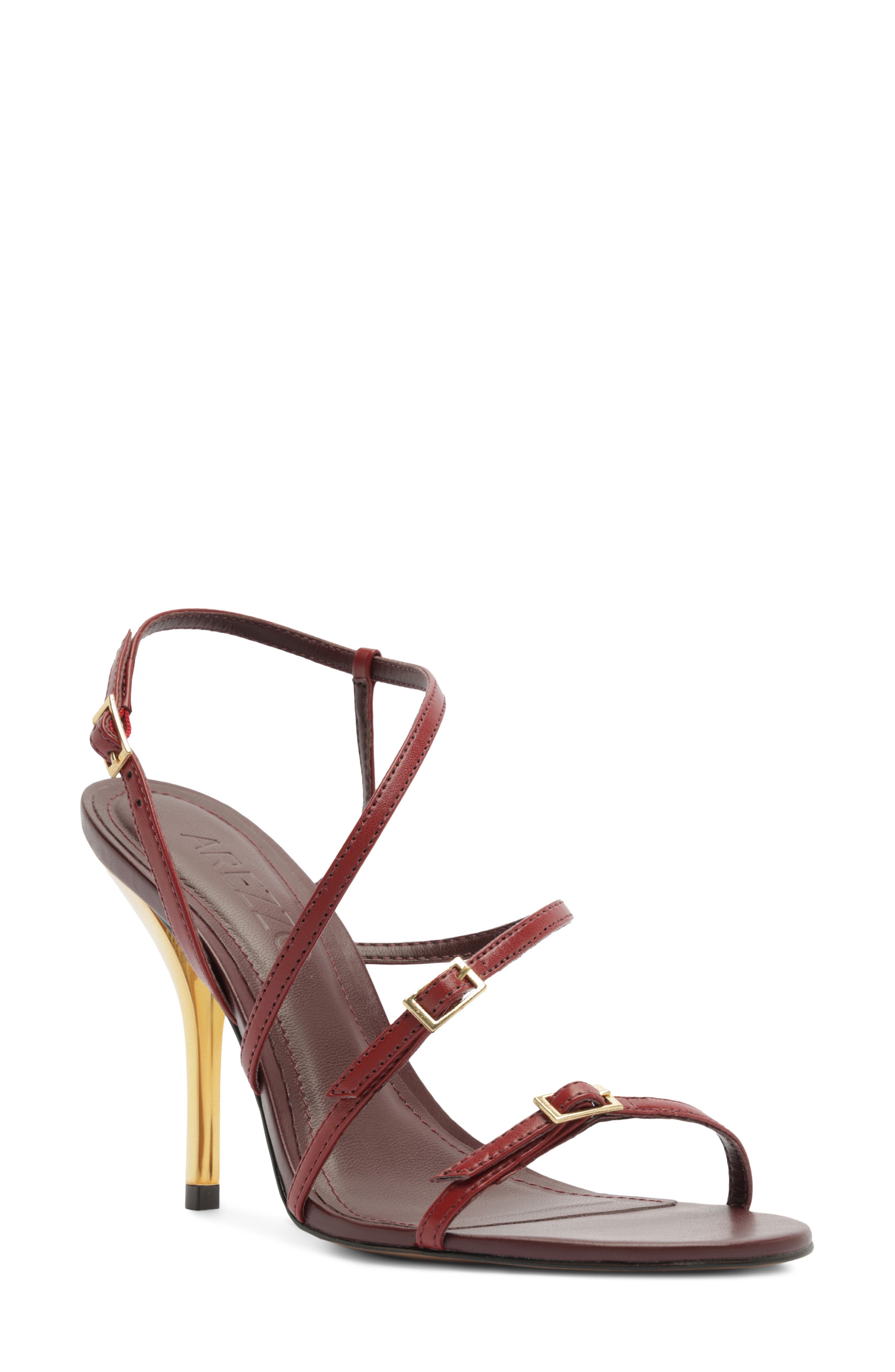 Lilian Strappy Stiletto Sandal, Main, color, PASSION RED