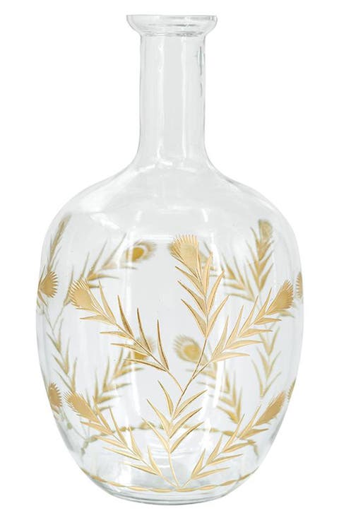 Curved Glass Vase