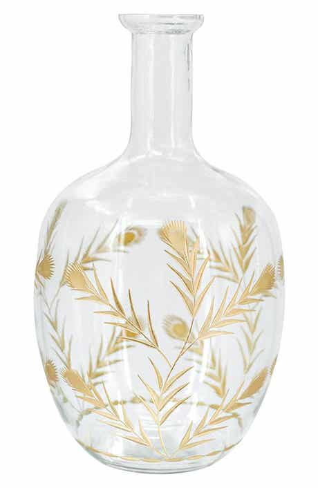 Curved Glass Vase