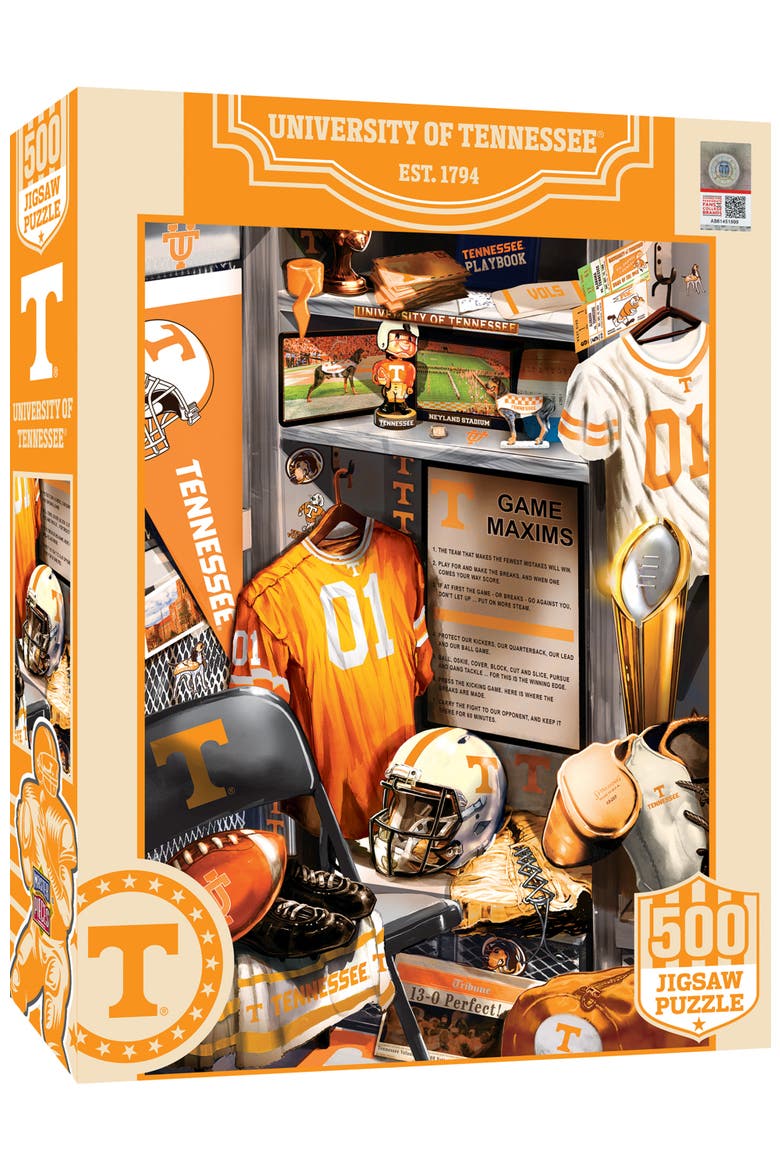 Tennessee Volunteers Locker 500pc Puzzle, Main, color, Multicolor