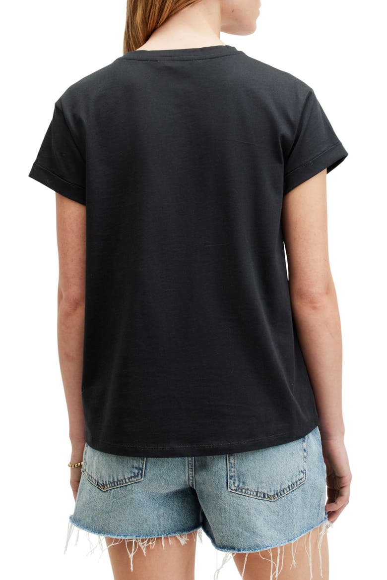 Eulo Anna Graphic T-Shirt, Alternate, color, BLACK