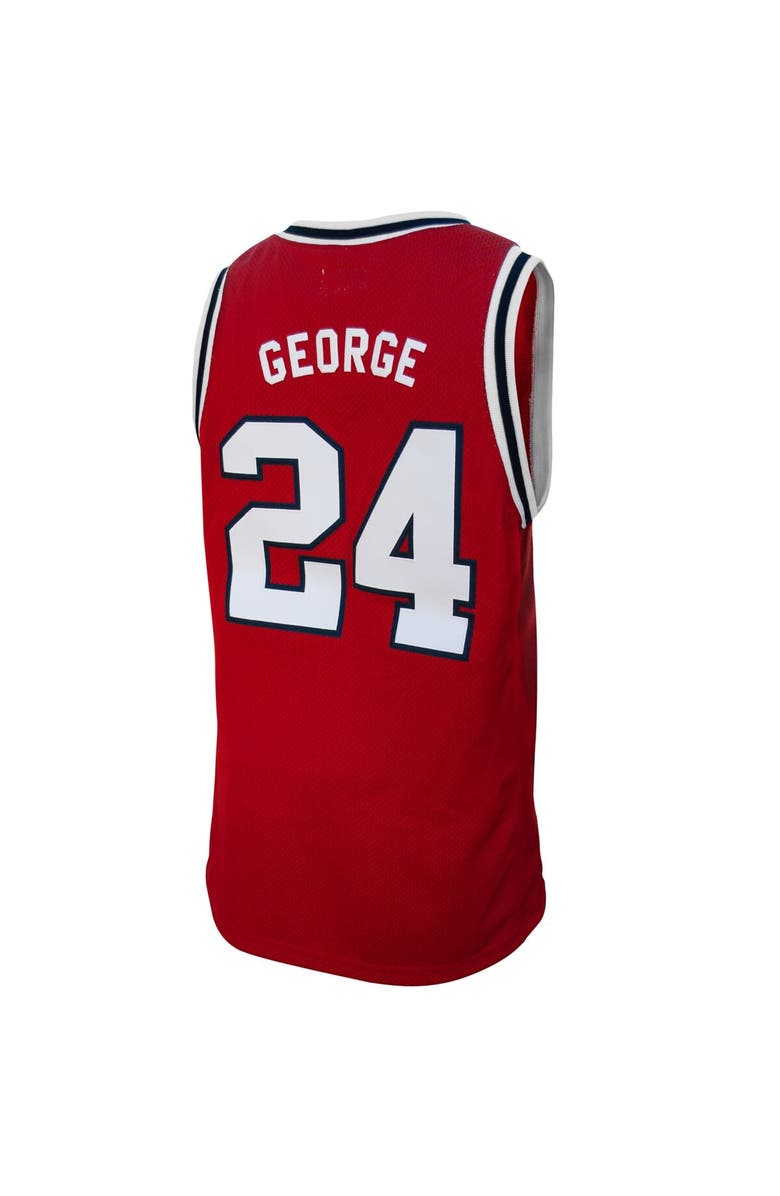 Retro Brand Men's Original Retro Brand Paul George Red Fresno State Bulldogs Alumni Basketball Jersey, Alternate, color, 