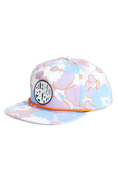 Siggy Floral Waterproof Baseball Cap