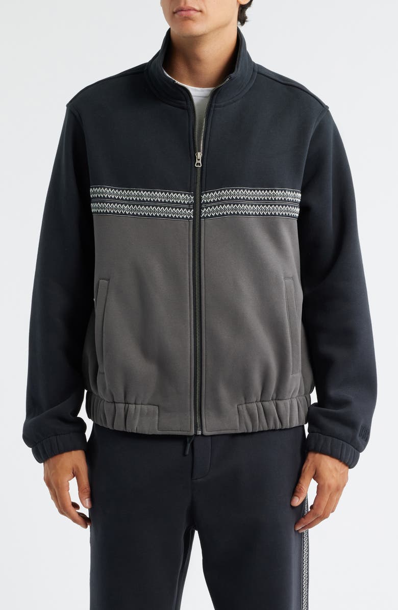 UGG<sup>®</sup> Tasman Track Jacket, Alternate, color, Tar