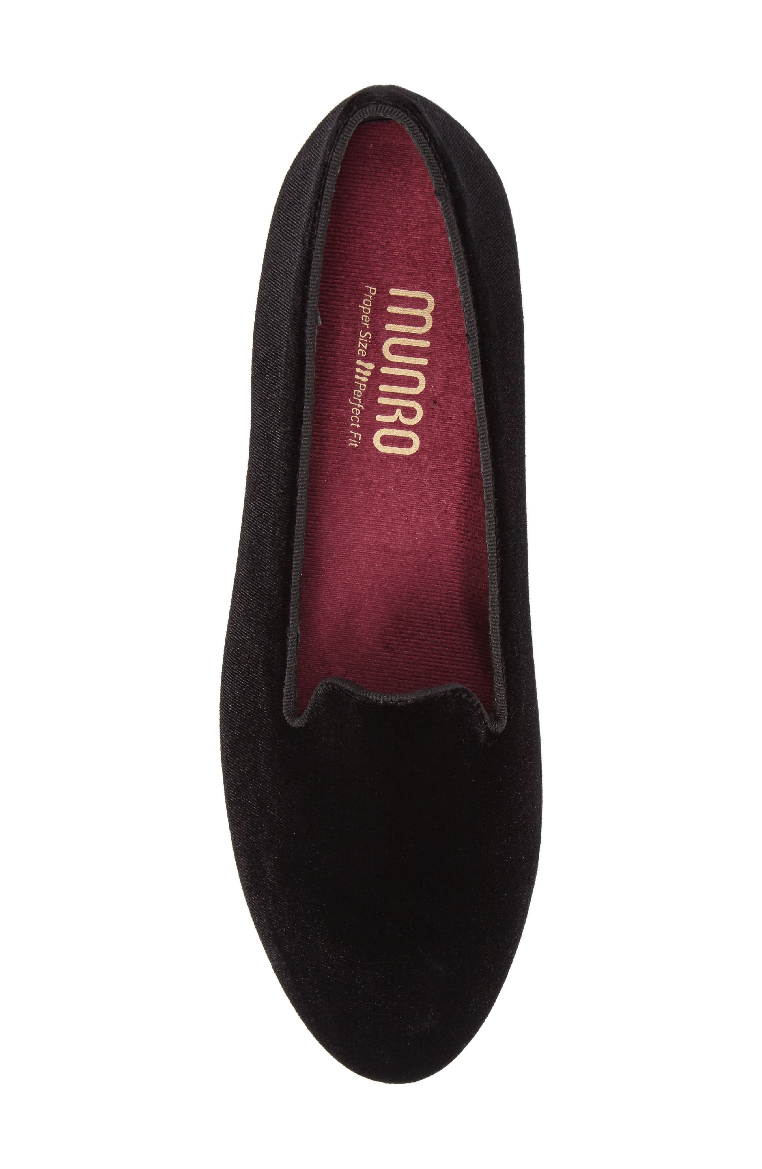 Munro Cerise Smoking Slipper Loafer, Alternate, color, 