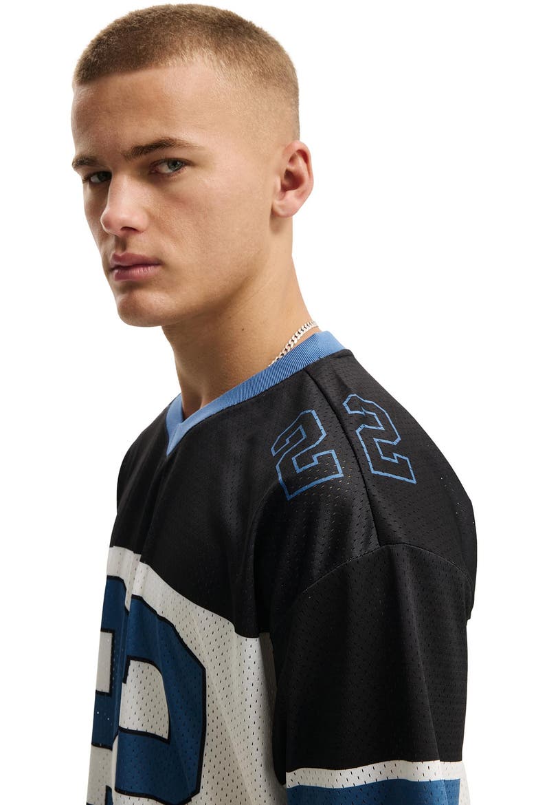 Men's Football Jersey, Alternate, color, True Navy  Ecru 22