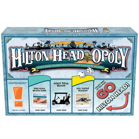 Hilton Head Opoly Vacation Board Game