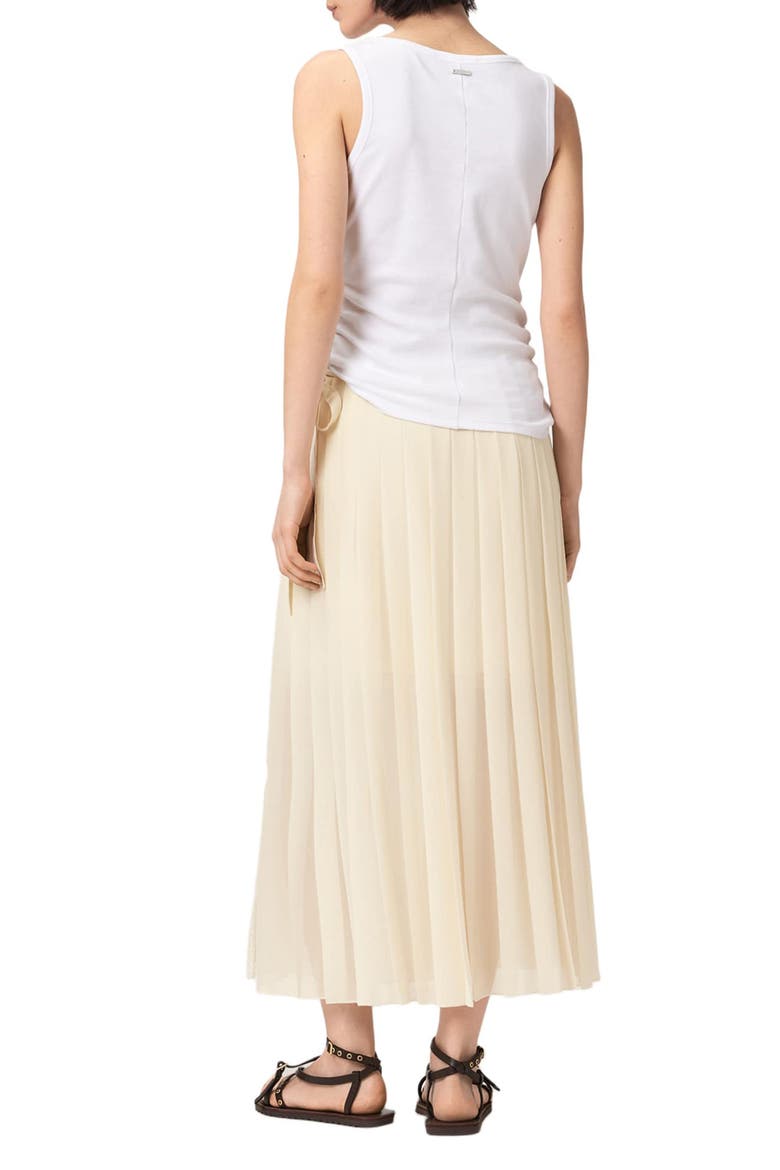 Clover Wrap Skirt, Alternate, color, TOFU WHITE