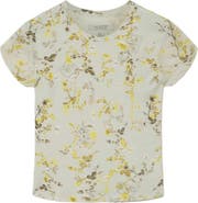 AllSaints Ellie Floral Mesh Top