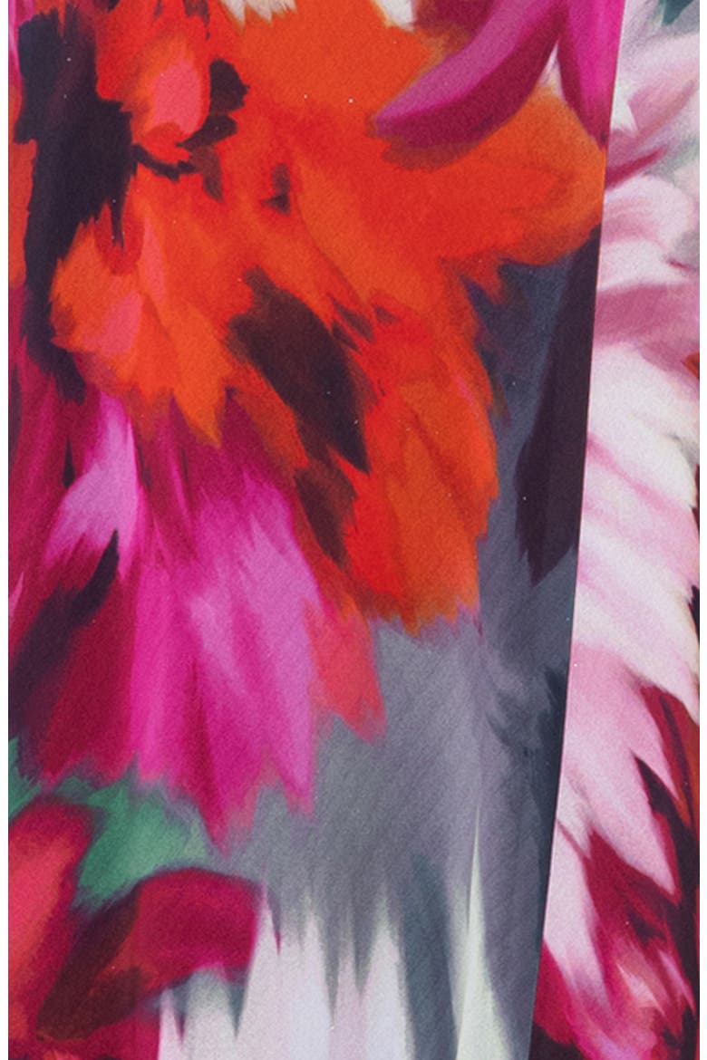 Floral Halter Gown, Alternate, color, FUCHSIA/ BLUSH