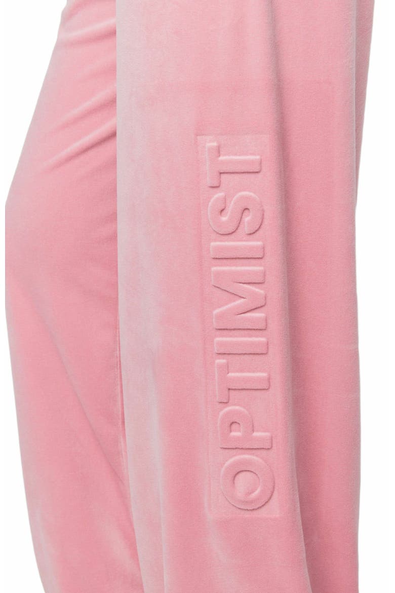 Optimist Velour Pants, Alternate, color, PINK