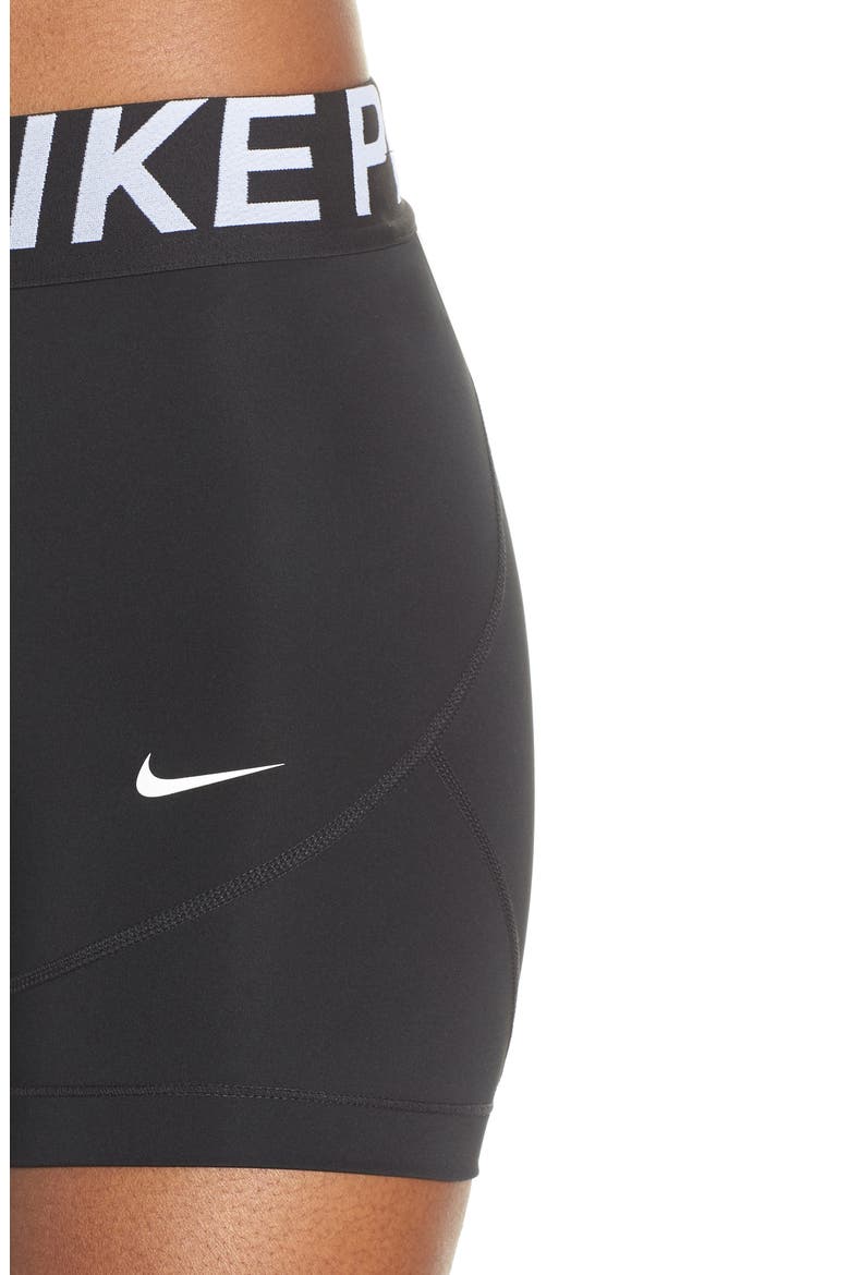 Pro Performance Shorts, Alternate, color, BLACK/ WHITE