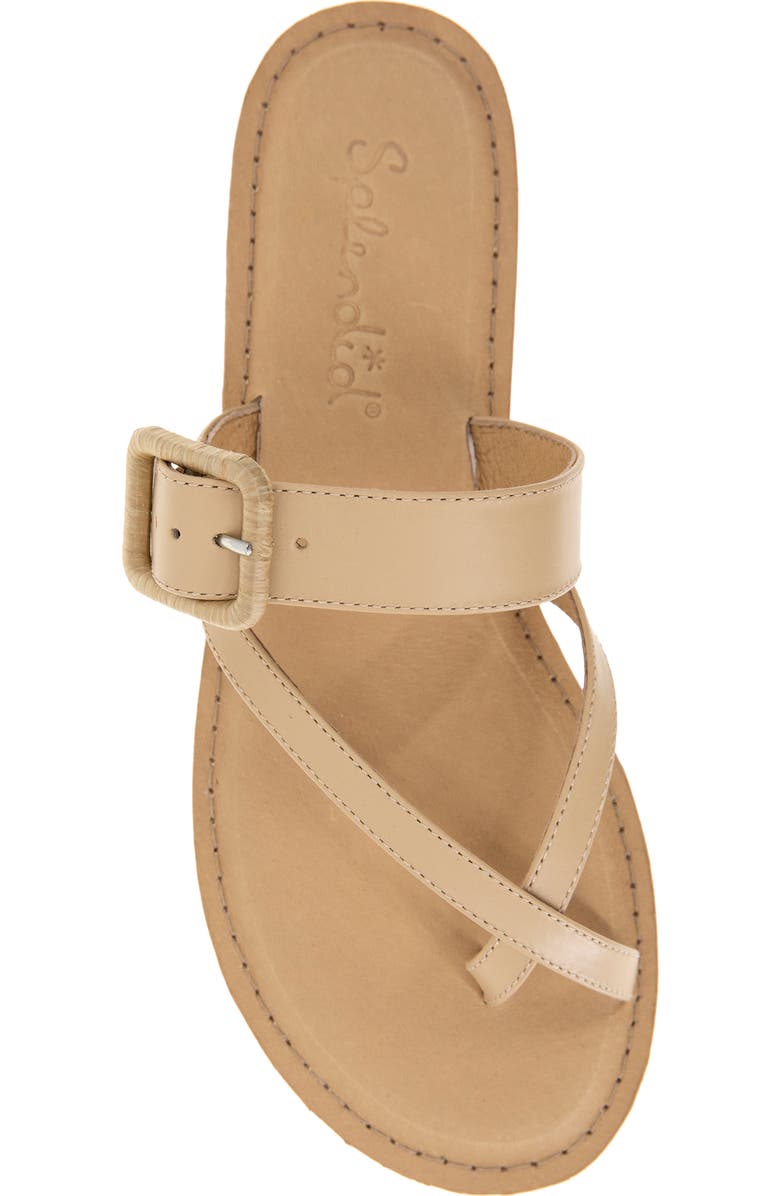 Splendid Sutton Toe Loop Sandal, Alternate, color, Light Almond