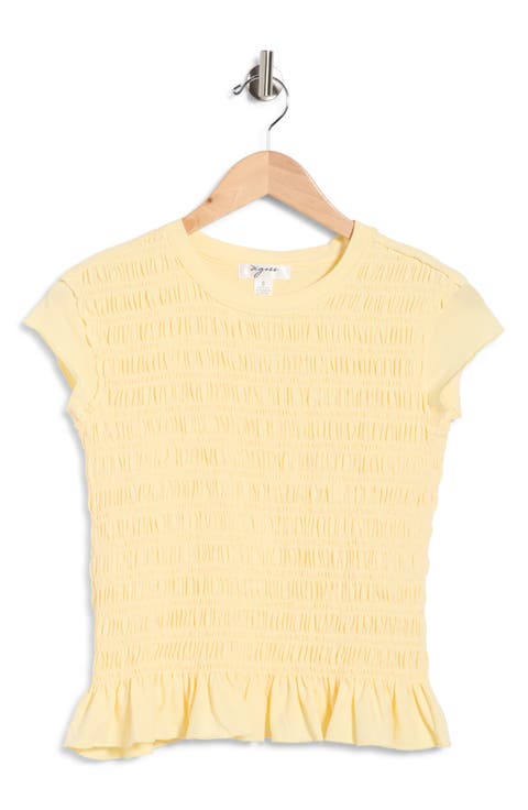 Smocked T-Shirt
