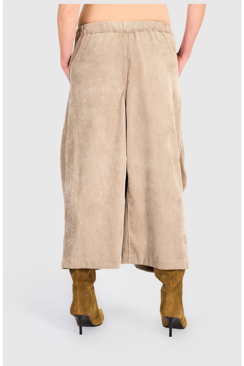 Cord Harem Pockets Pants, Alternate, color, Sand