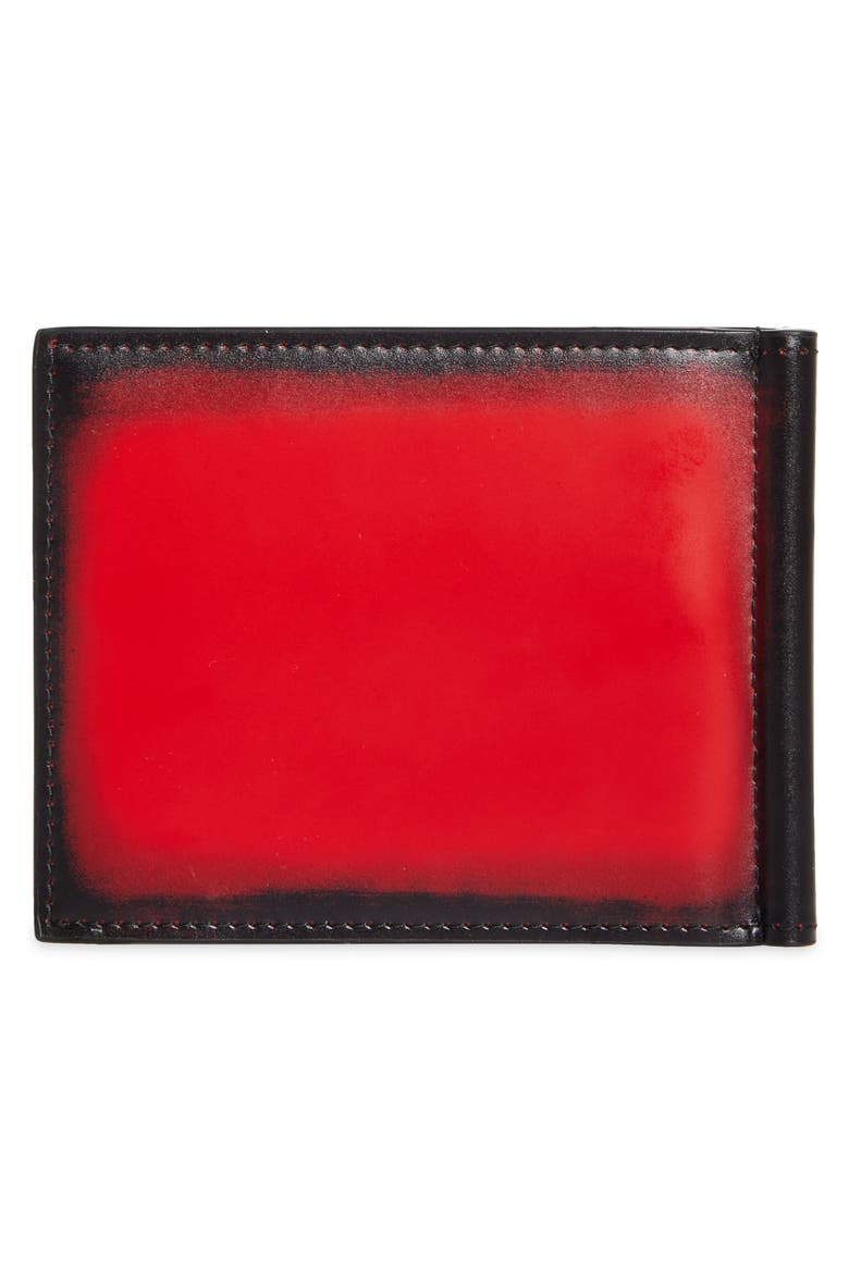 Canopy Leather Bifold Wallet with Money Clip, Alternate, color, LOUBI/ GUN METAL