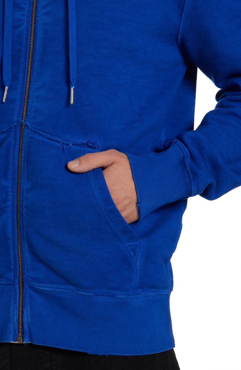 Golden Goose Journey Cotton Zip Hoodie, Alternate, color,