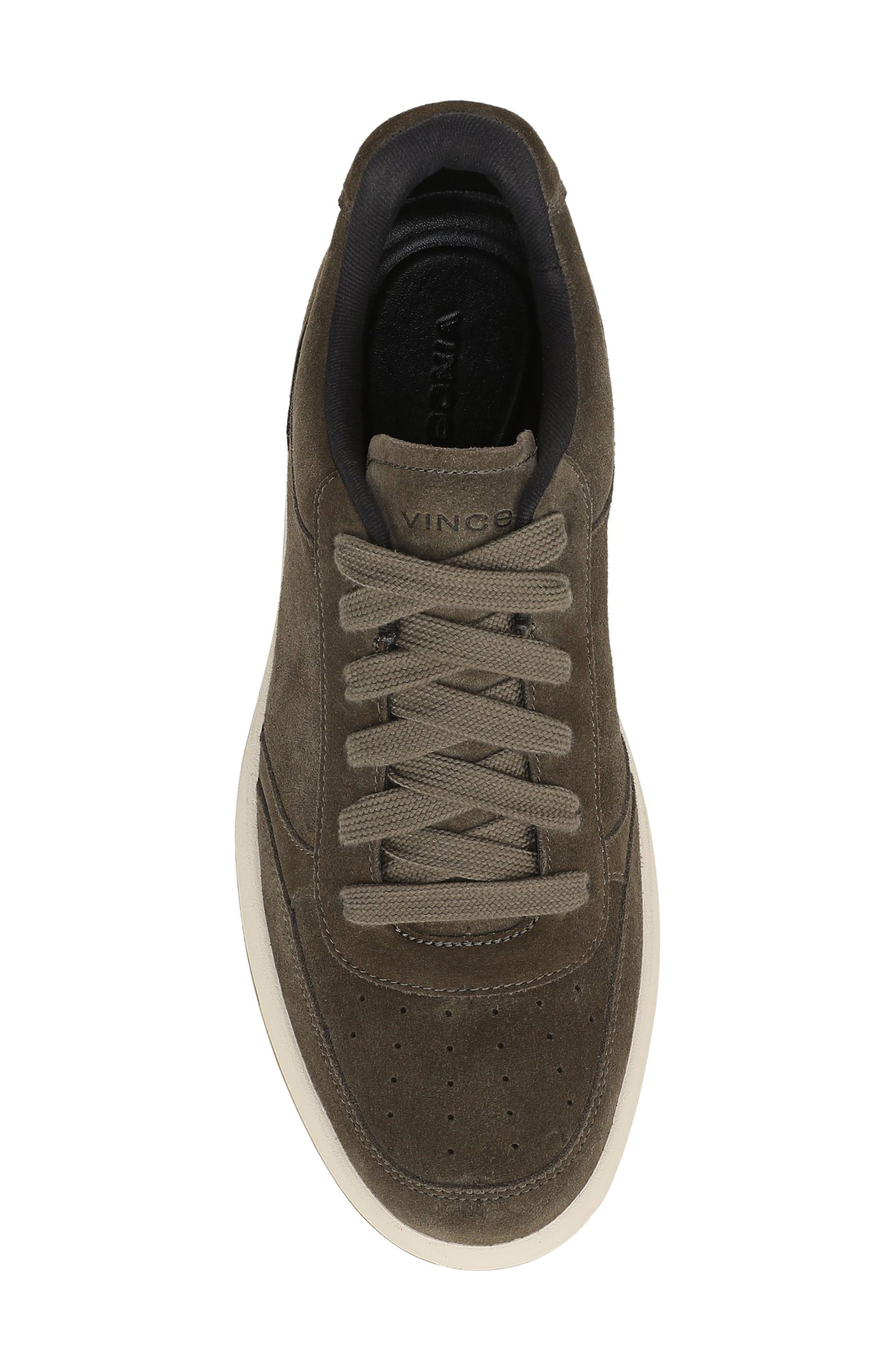 Fresco Court Sneaker, Alternate, color, DARK ROAST SUEDE