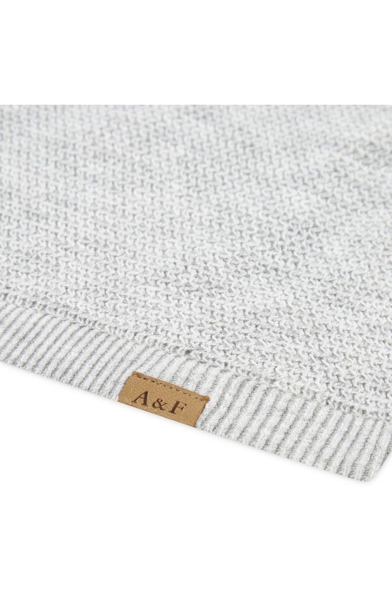 abercrombie kids Kids' Traditional Swolo Polo Sweater, Alternate, color, Anf Light Grey Heather