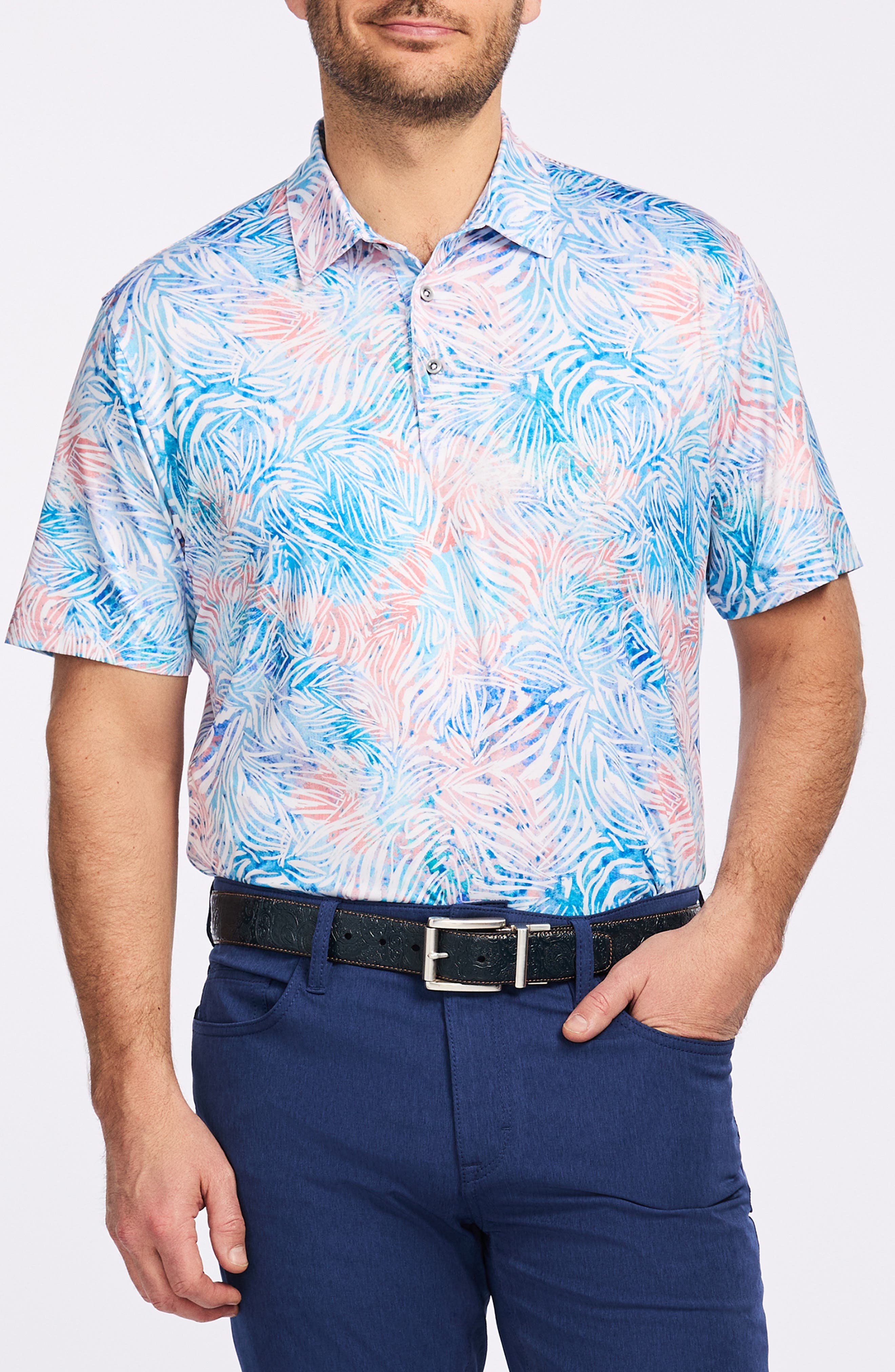 Robert Graham Hartland Knit Polo