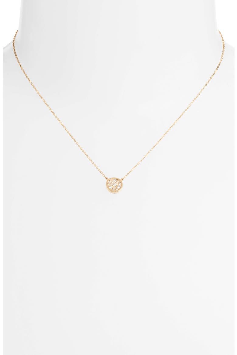 Cleo Diamond Pendant Necklace, Alternate, color, GOLD
