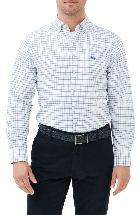 Gunn Check Oxford Button-Down Shirt