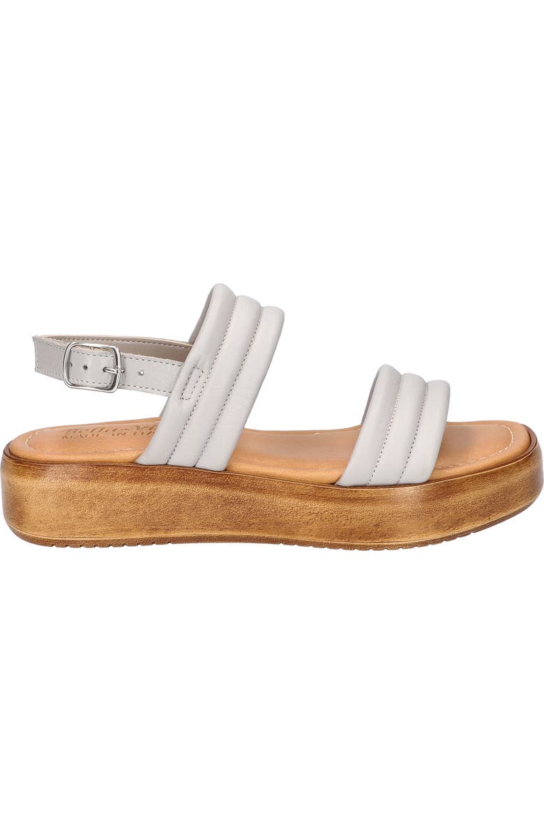 Bella Vita Ode Platform Sandal, Alternate, color, Grey Italian Leather