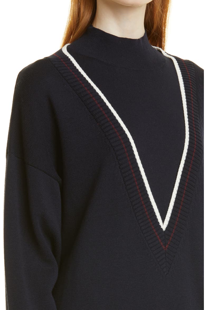 Farisol Sweater Dress, Alternate, color, MIDNIGHT