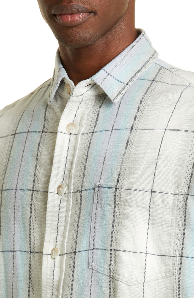 John Elliott Men's Hemi Oversize Cotton Button-Up Shirt, Alternate, color, 