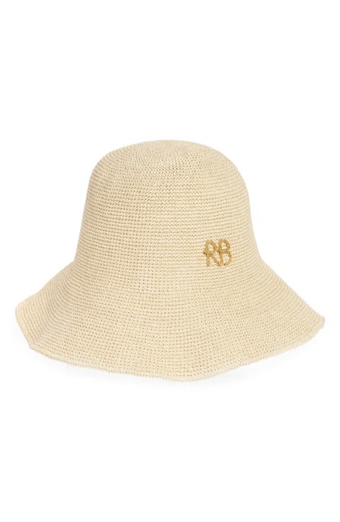 Straw Bucket Hat